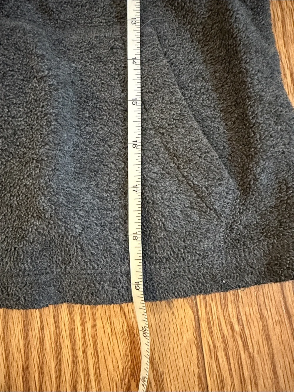 The Children's Place Charcoal Gray Half-Zip Fleece Puffer Pullover